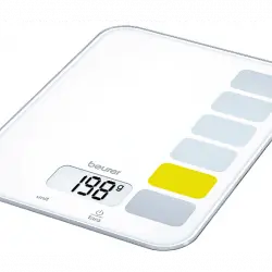 Balanza de cocina - Beurer KS 19 Peso máximo 5Kg, Escala medición 1g, Display digital