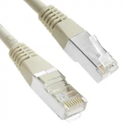 BeMatik Cable de Red FTP RJ45 Cat.6 15m Gris