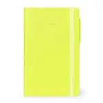 Bloc de notas Lined Legami Lime green pautado 13x21cm