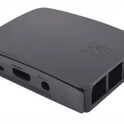Chasis PC - Rapberry Oficial Pi 3, Montaje fácil a presión, Desmontable, Gris