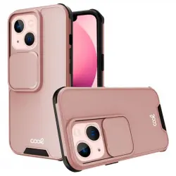 Cool Funda Hard Camera Rose Gold para iPhone 13