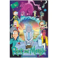 Erik Póster Rick & Morty Season 4 91.5x61cm