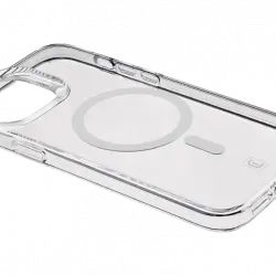 Funda - CellularLine GLOSSMAGIPH15PRMT, Para Apple iPhone 15 Pro Max, Trasera, TPU, MagSafe, Transparente