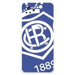 Funda Licencia Oficial Real Club Recreativo de Huelva Escudo Fondo Azul para Xiaomi Redmi Note 10