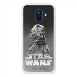 Funda Oficial Star Wars Darth Vader Negro Samsung Galaxy A6 2018