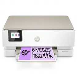 HP - Impresora Multifunción Envy Inspire 7224e, WiFi, USB, Color, 9 Meses De Impresión Instant Ink Con +, Doble Cara
