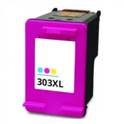 Inkpro Cartucho Tinta Compatible con HP N303XL Tricolor