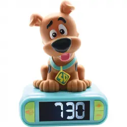 Lexibook Scooby-Doo Reloj Despertador Digital con Luz Nocturna Snooze