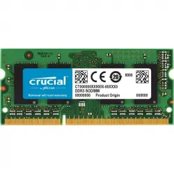 Memoria Ram para Mac Crucial DDR3 1066 PC3-8500 4GB CL7