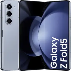 Móvil - Samsung Galaxy Z Fold5 5G, 512GB, 12GB RAM, Azul, 7.6" QXGA+, Plegable, Qualcomm Snapdragon, 4400 mAh, Android 13