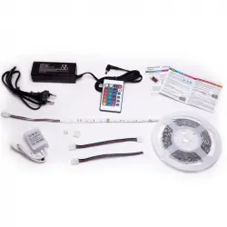 Purline Kit Completo Tira LED RGB 36W 5m con Mando