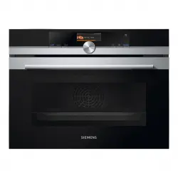 Siemens - Horno compacto Siemens con vapor, 13 funciones - CS636GBS1.