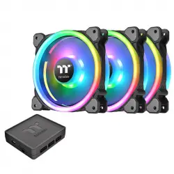 TT Riing Trio 12 LED RGB Radiator Fan TT Premium Edition (3-Fan Pack)