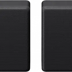 Altavoz estéreo - Sony SA-RS3S, Pack 2 altavoces traseros inalámbricos para barras de sonido serie HT-A, 100 W, Negro