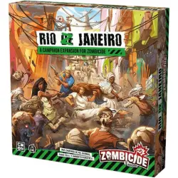 Asmodee Zombicide 2da Edición Río Z Janeiro Juego de Mesa Expansión de Campaña