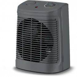 Calefactor - Rowenta Instant Comfort SO2321F2, 1800 W, 30 m², 2 vel., 44 dB(A), Función Aire Frío, Apagado Autom., Anticongelante, Modo ECO, Gris