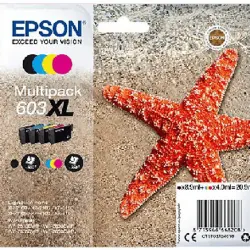 Cartucho de tinta - Epson Multipack 4 Colores 603XL Ink