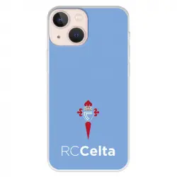Funda Para Iphone 13 Mini Del Celta Escudo Fondo Azul - Licencia Oficial Rc Celta