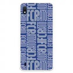 Funda Para Samsung Galaxy A10 Del Fútbol Club Oporto Nombre Fondo Azul - Licencia Oficial Fútbol Club Oporto