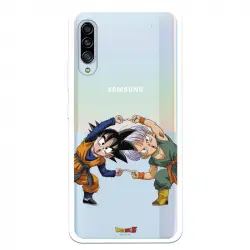 Funda Para Samsung Galaxy A90 5g Oficial De Dragon Ball Goten Y Trunks Fusión - Dragon Ball