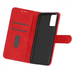 Funda Samsung Galaxy A33 5g Tarjetero Soporte Vídeo Rojo