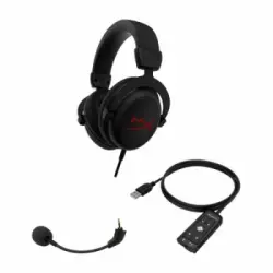 HyperX - Auriculares Gaming Con Micrófono Cloud Core DTS:X