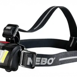 Linterna - NEBO DUO 250+ con cinta para cabeza LED Negro, Gris
