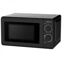 Nevir NVR-6306MGN Microondas con Grill 20L 700W Negro