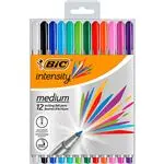 Pack 12 rotuladores BIC Fineliner Intensity Punta media