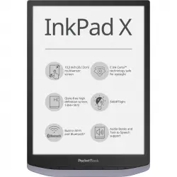 PocketBook Inkpad X eReader 10.3" 32GB Gris