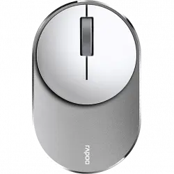Ratón inalámbrico - Rapoo M600 Mini Silent, Multimodo, Clic silencioso, Bluetooth 3.0, 4.0, 1300 ppp, Blanco