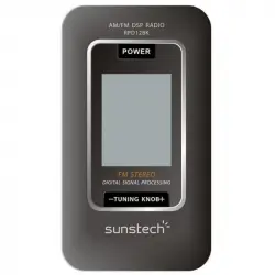 Sunstech RPD12 Radio Portátil Digital Negra