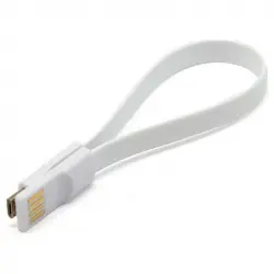 Unotec Cable Micro USB Magnético Blanco