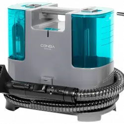Aspirador sin bolsa - Cecotec Conga PopStar 3000 CarpetClean, Tapicerías, 3en1, 400 W, Depósito 1.2 L, agua sucia 0.5L, Dark
