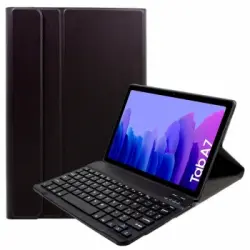 Funda Cool Samsung Galaxy Tab Polipiel Negro Teclado Bluetooth 10.4 P