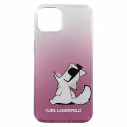 Funda Karl Lagerfeld Iphone 13 Pro Choupette Fun Rosa Traslúcido