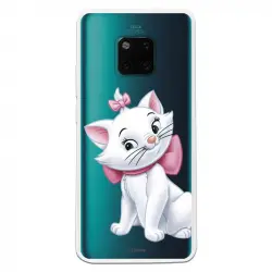 Funda Oficial Disney Marie Silueta Transparente Para Huawei Mate 20 Pro - Los Aristogatos