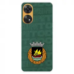 Funda Para Oppo Reno 8t Del Rio Ave Fc Escudo Fondo Verde - Licencia Oficial Rio Ave Fc