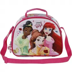 Karactermania Portamerienda Escolar 3D Princesas Disney Strong
