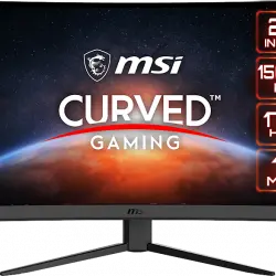 Monitor gaming - MSI G27CQ4 E2, 27" WQHD, Curvo, 1 ms, 170 Hz, FreeSync Premium, Negro