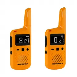 Motorola Talkabout T72 Pack 2 Walkie Talkie 8Km Amarillos