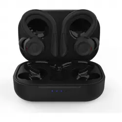 Nubbeh Breeze Auricular Sport 2 en 1 Inalambrico 60mah/400mah Negro