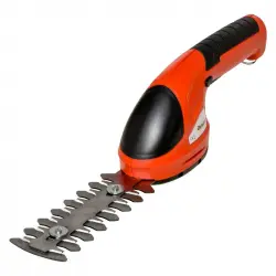 Outsunny Tijeras Cortacésped Arreglasetos 3.6V 2 Cuchillas Ancho Corte 12cm/8cm