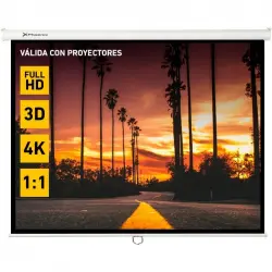 Phoenix Pantalla de Proyector Manual Plegable 1:1 / 4:3 / 16:9 / 135"