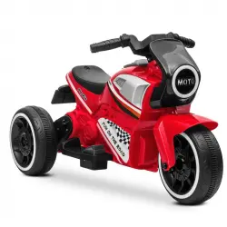 Playkin Moto Kid Moto Eléctrica 6V Roja