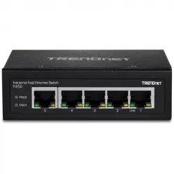 Trendnet TI-E50 Switch No administrado Fast Ethernet 5 Puertos Negro