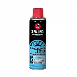 3 EN UNO Profesional Spray Grasa Blanca de Litio 250 ml