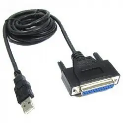 Adaptador USB a Puerto Paralelo DB25