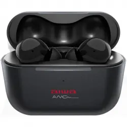 Aiwa EBTW-888ANC Auriculares Inalámbricos Negros