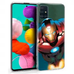 Cool Funda Marvel Iron Man para Samsung Galaxy A51